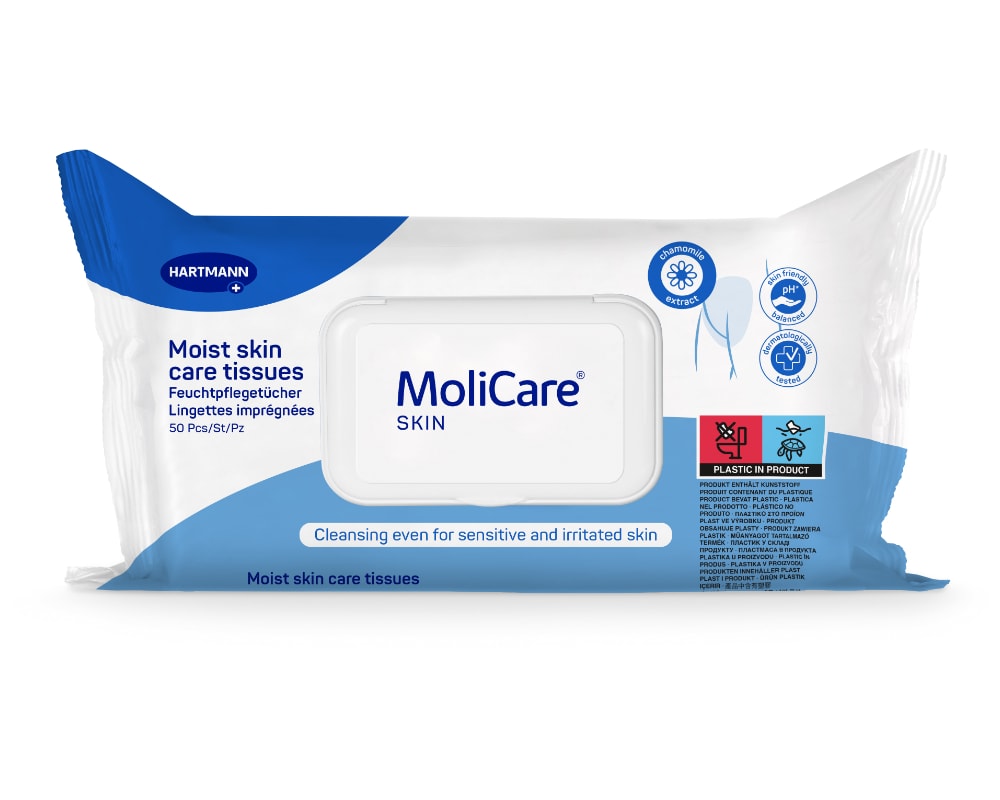 MoliCare Skin Feuchtpflegetücher 50 Stück