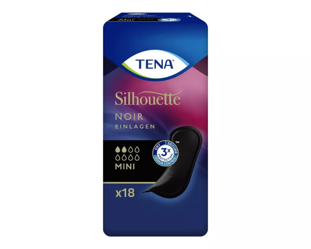 TENA Silhouette Mini Noir