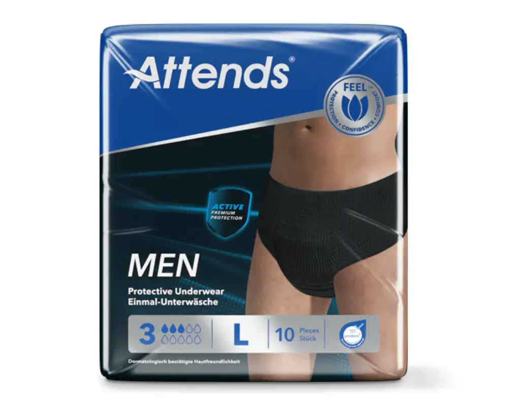 Attends Men Protective Underwear 3 L